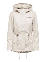 Only Onllorca Canvas Parka Moonbean BEIGE 