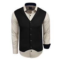 Rusty Neal Shirt met vest set van 2