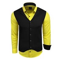 Rusty Neal Shirt met vest set van 2