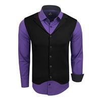 Rusty Neal Shirt met vest set van 2