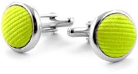 Manchetknopen Suitable Zijde Manchetknoop Lime Groen F04