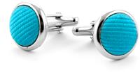 Manchetknopen Suitable Zijde Manchetknoop Turquoise F24