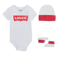 3-delige babyset Batwin van Levi's wit