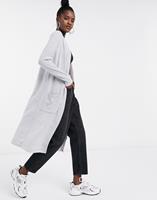 Noisy may Cardigan NMCITY L/S LONG CARDIGAN NOOS - 27008836 5678 in Grau-2