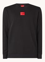 HUGO Sweatshirt van katoen, model 'Diragol'