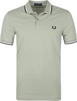 Fred Perry - Twin Tipped Shirt - Groene Polo