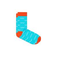 Barbiano - Herensokken - Print - Aqua - Lichte stretch