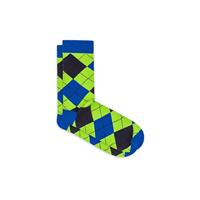 Ombre Brunello - Herensokken - Print - Groen - Lichte stretch