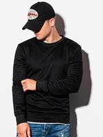 Ombre - Heren Sweater - Zwart - Normalfit - Ronde Hals