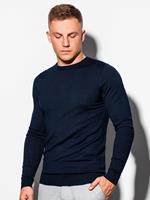 Ombre Fashion Klassieke heren sweater | Ronde hals | Ombre | Donkerblauw, 