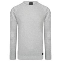 Rusty Neal RustyNeal - Herenshirt - Grijs - Pullover - Ronde Hals