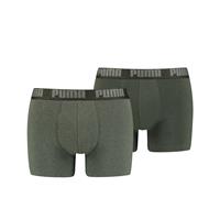 Puma Boxershorts 2-pack Green Melange-S