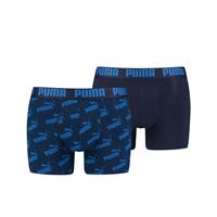 Boxershorts AOP 2-pack Blue-L