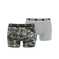 Puma Boxershorts Camo 2-pack Green Combo-S