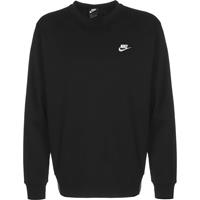 Nike Sportswear Club Herenshirt van sweatstof met ronde hals - Zwart