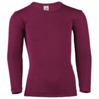 Engel - Kinder Unterhemd L/S - Merino-ondergoed, purper