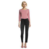 Betty & Co Basic-Jeans mit Waschung Jeanshosen black denim Damen 