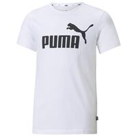 Puma T-Shirt, Rundhals, Marken-Print, fÃ¼r Jungen, weiÃŸ