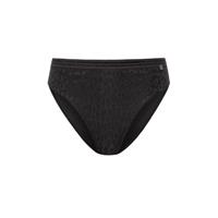 Beachlife Textured Leo Bikinibroek Zwart