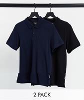 Jack & jones JACK&JONES - Maat S - JJEBASIC POLO SS 2PK MP Heren Poloshirt