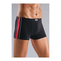 AUTHENTIC UNDERWEAR Boxershort voor heren met contrastkleurige strepen opzij (4 stuks, Set van 4)