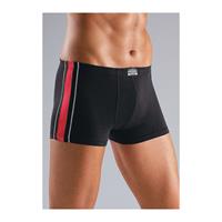 AUTHENTIC UNDERWEAR Boxershort met contrastkleurige strepen opzij (set, 4 stuks)