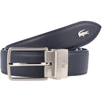 Lacoste Elegance Wendegürtel Leder Ledergürtel blau Herren 