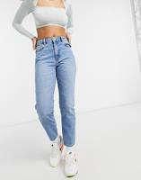 Noisy May - Isabel Mom Light Blue Denim - Jeans