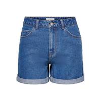 Only Short Onlvega Life Mom Shorts für Damen, blau