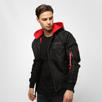 Alpha Industries Bomberjacke "Alpha Industries Men - Flight Jackets MA-1 TT Hood Custom"