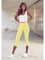 Lascana Caprilegging met brede, zachte boord