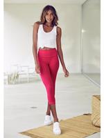 Lascana Caprilegging met brede, zachte boord