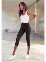 Lascana Caprilegging met brede, zachte boord