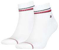 Tommy Hilfiger Iconic enkel sportsokken White