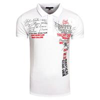 RUSTY NEAL Poloshirt Poloshirts weiß Herren 