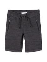 NAME IT Ritszak Sweatshort Heren Grijs