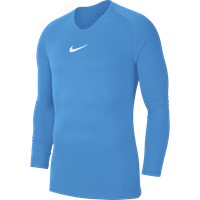 Nike Dri-Fit Park Ondershirt Lange Mouwen Lichtblauw Wit