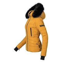 Navahoo Dames Winterjas Adele – Warm, Met Teddyvoering & Afneembare Bontkraag