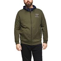 S.Oliver Jacke mit Nylon-Kapuze Sweatjacken olive Herren 