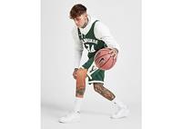 Nike NBA Milwaukee Bucks Swingman Shorts Heren - Fir/Flat Opal/Opal/White - Heren