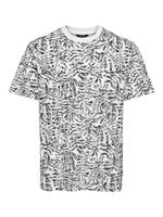 ONLY & SONS Maat S ONSADRIEL LIFE REG SS AOP TEE Heren T-Shirt