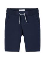 NAME IT KIDS slim fit sweatshort Honk met biologisch katoen donkerblauw - 