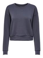 Only Play - Lounge LS O-Neck Sweat - Grijze Sweater