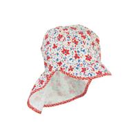 Sterntaler Pet met nekbescherming wit