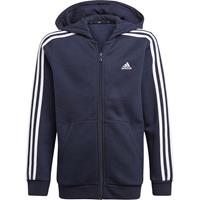 Adidas Sweatjacke 3S HD für Jungen blau/weiß Junge 