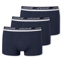 Schiesser Boxershorts Uncover 3-pack wit