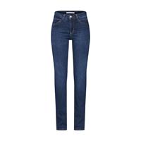 mac Straight fit jeans met labelpatch, model 'Angela'