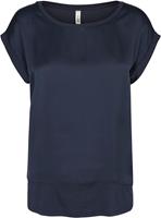 soyaconcept Shirtblouse SC-Thilde6 Shlouse- voorpand geweven, rug van jersey