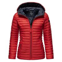 Marikoo dames gewatteerde jas – Asraa, licht met capuchon & contrasterende voering