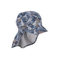 Sterntaler Peaked cap met nekbescherming blauw